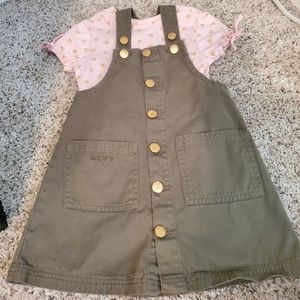 💜 Little girl DKNY jumper set size 4